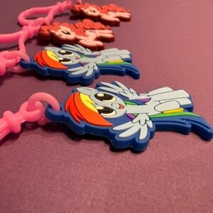 My little pony keychains